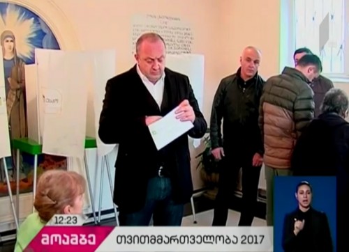მთავრობის წევრებმა თვითმმართველობის არჩევნებში საკუთარი არჩევანი გააკეთეს