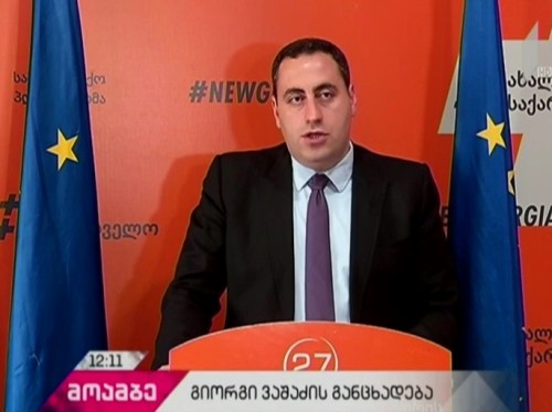 Giorgi Vashadze Demands for TV Debates among Tbilisi Mayoral Candidates