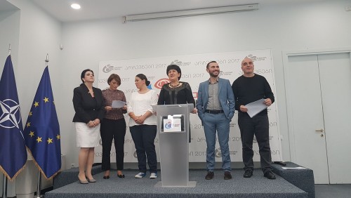 არჩევნებზე მომუშავე არასამთავრობო ორგანიზაციათა მედიაცენტრი ოფიციალურად გაიხსნა