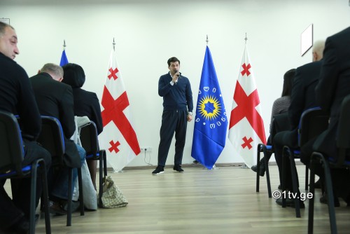Newly elected Tbilisi Mayor holds meeting with majority members of Sakrebulo