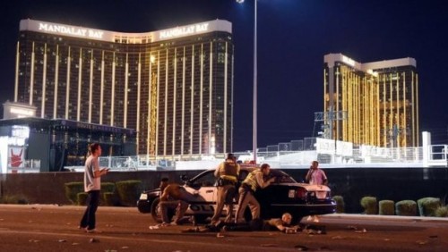 Las Vegas shooting: More than 20 dead, 100 injured after gunman opens fire near Mandalay Bay casino