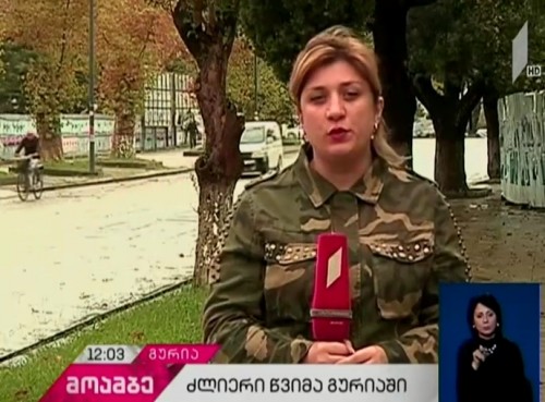 ძლიერი წვიმის გამო, ფოთსა და გურიაში რამდენიმე სოფელი დაიტბორა 