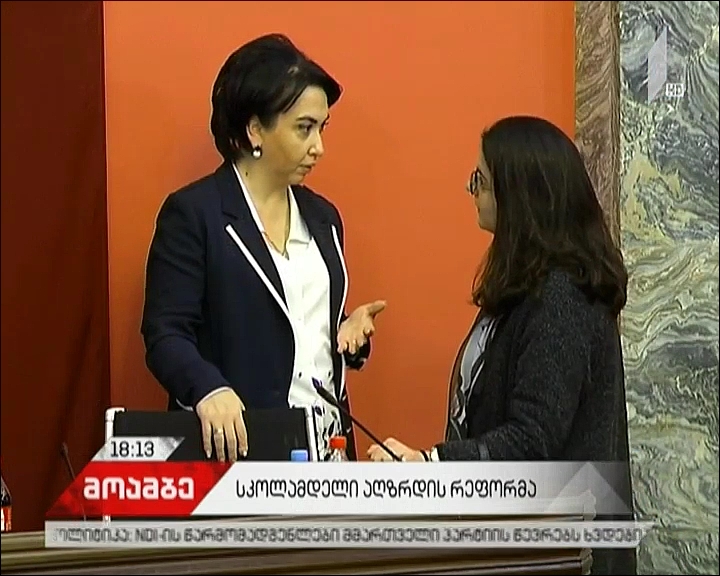 უწყებათაშორისი საბჭოს წევრებმა სკოლამდელი აღზრდის რეფორმაზე იმსჯელეს