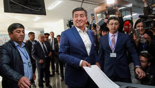 Early Results Show Jeenbekov Leading Vote Count In Kyrgyz Presidential Election