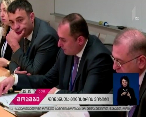 დიმიტრი ქუმსიშვილი საერთაშორისო სავალუტო ფონდის ფისკალურ საქმეთა დეპარტამენტის უფროსს შეხვდა 