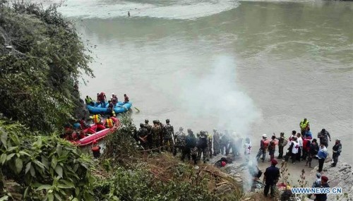 At least 31 killed and 15 injured in Nepal river bus crash