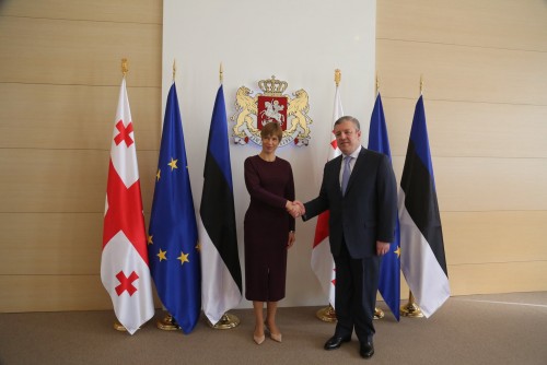 Giorgi Kvirikashvili meets with President of Estonia