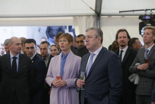 საქართველოს პრემიერ-მინისტრმა და ესტონეთის პრეზიდენტმა გოლფის კომპლექსი გახსნეს