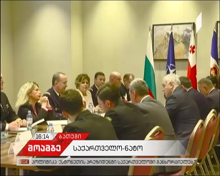 გიორგი მღებრიშვილი ნატო-ს გაერთიანებული საზღვაო ძალების სარდლის წარმომადგენელს შეხვდა